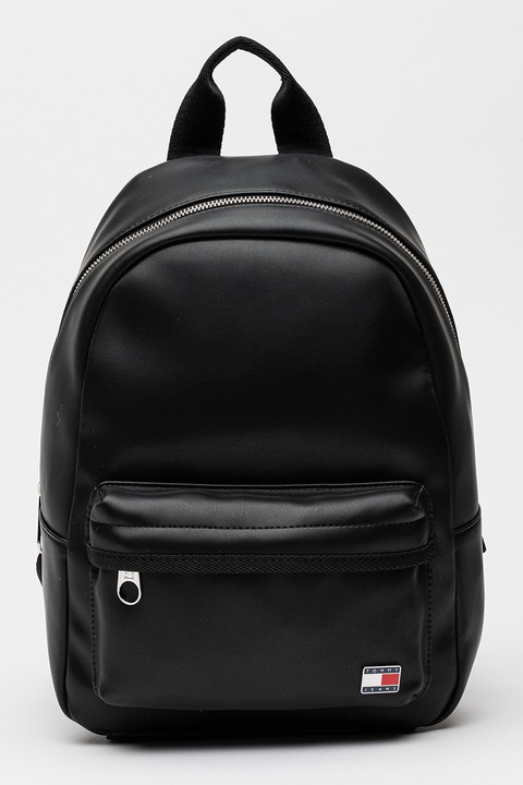 Tommy Jeans, Раница Daily Elevated от еко кожа, Черен