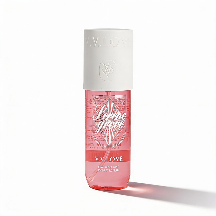 Spray parfumat pentru corp, v.v. LOVE, Serene Grove, 250 ml, aroma calma, pentru femei