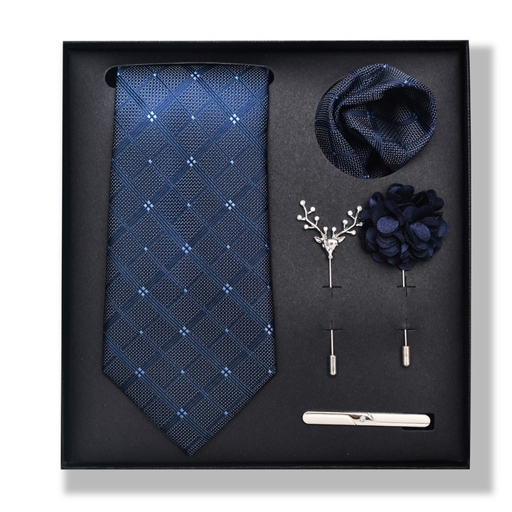 Set cravate 5PCS, 147x8cm, multicolor