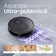 Robot aspirator Monsga MR1, 7.000 Pa putere mare de aspirare, 4-in-1 aspirare si mop, control aplicatie & Alexa, autonomie 140 min, auto-reincarcare, ultra-subtire, pentru par animale si podele dure