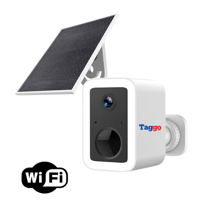 Camera de supraveghere SUNTEK MINI700, 20MP, 1080p, IP65, dimensiuni 145x85x50mm, set cu suport magnetic