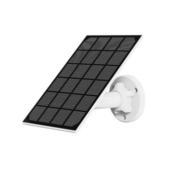 Panou solar pentru camere IP cu alimentare la 5V DC, 3W, 121 x 174mm, cablu 3m Type C IP65