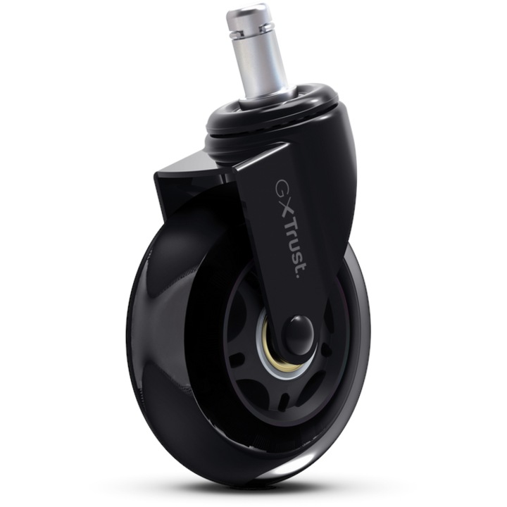 Gaming szék kiegészítő Trust GXT 702 Gel Five Wheels Pack Fekete