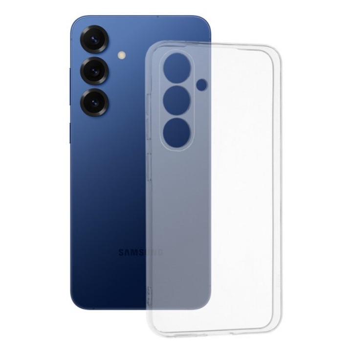 Husa Upzz® Compatibila Cu Samsung Galaxy A57 5G, Pastreaza Aspectul Original, Protectie La Camere, Transparenta