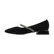 Pantofi eleganti cu toc jos C-151negru 122931, Negru