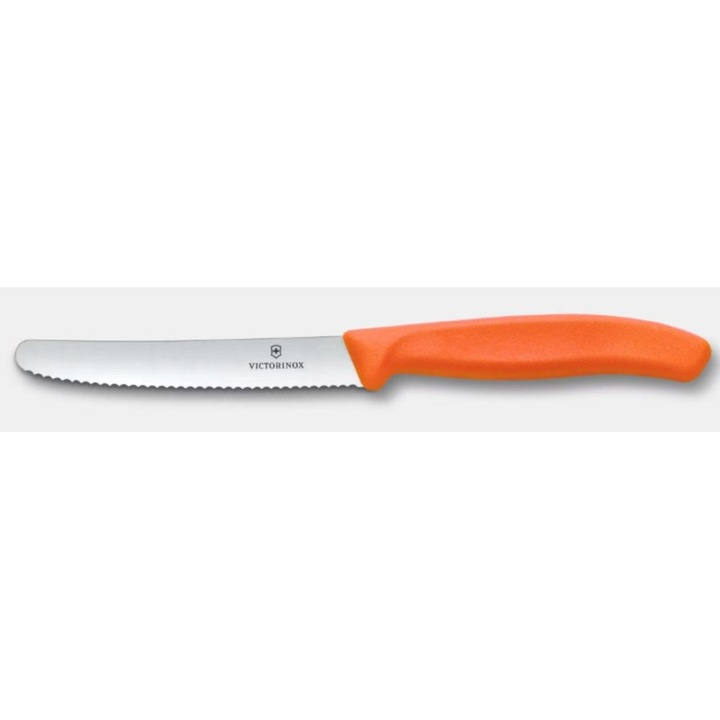 Cutit bucatarie Victorinox, 11cm, portocaliu