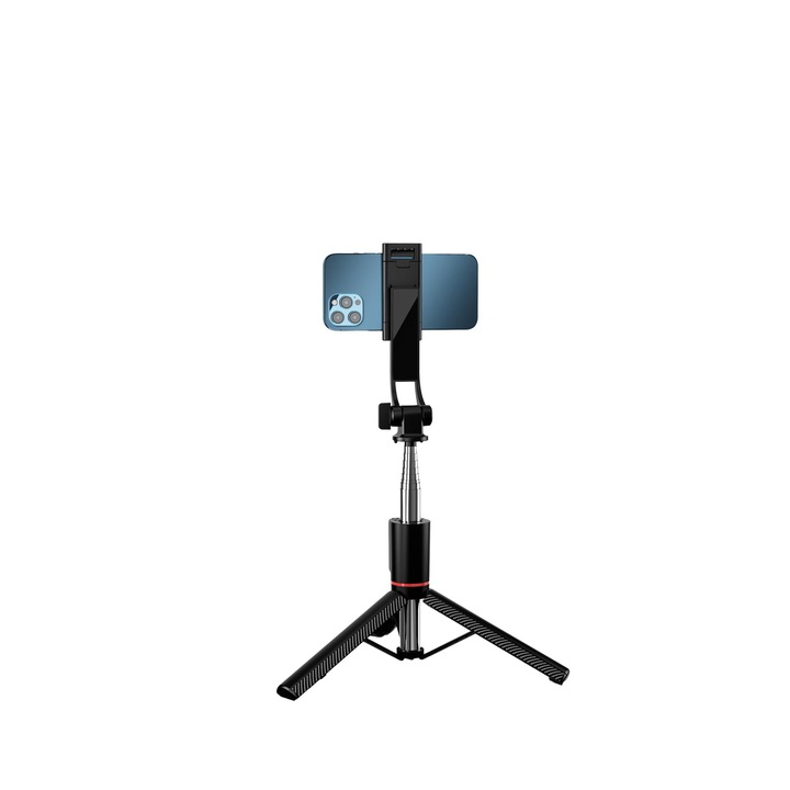 Селфи стик с дистанционно управление, съвместим с iPhone, Samsung, Смартфони