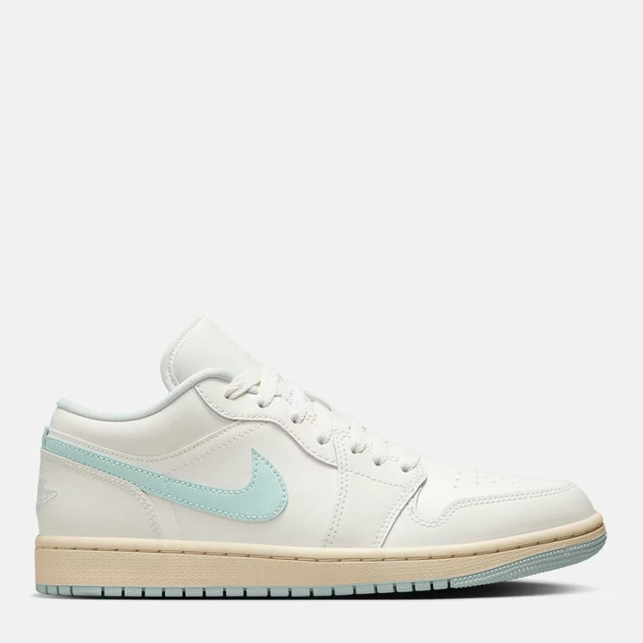 Pantofi dama, Jordan, Adidasi Air Jordan 1 Low, alb, piele