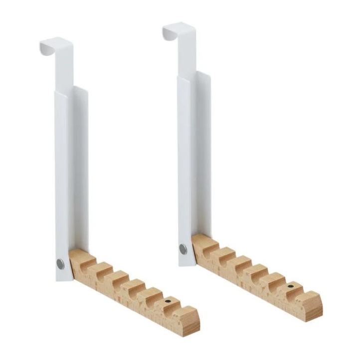 Vállfa összecsukható ajtókhoz - 2 darabos készlet