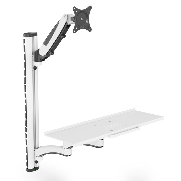 Стойка за телевизор Digitus, 1xLCD, макс. 32", 8кг, въртяща се на 360
