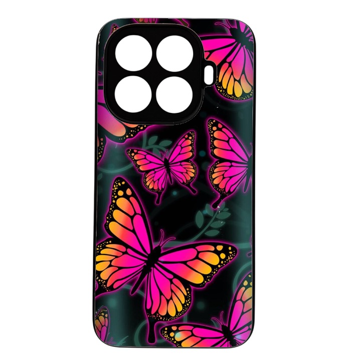 TPU tok Xiaomi 15T Pro-hoz, Fucsia pillangók design
