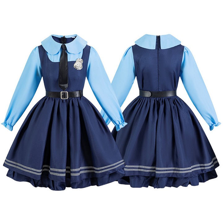 Costum de cosplay Zootopia 2 Judy Hopps, stil film/anime, dimensiune copii 130