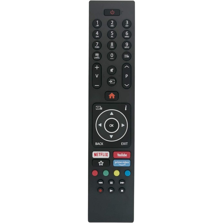 Telecomanda Inlocuito RC43135P RM-C3245 pentru Smart LED TV JVC Hanseatic