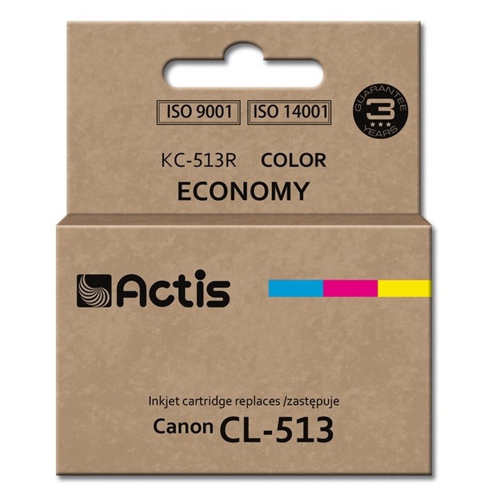 Actis KC-513R nyomtatópatron, 15 ml, színes