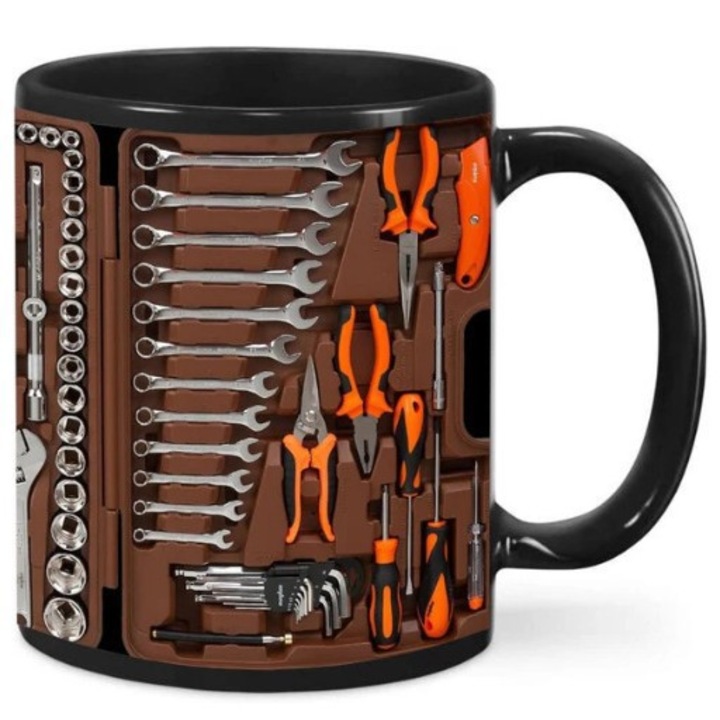 Кутия за инструменти Cana Mecanic, многоцветна