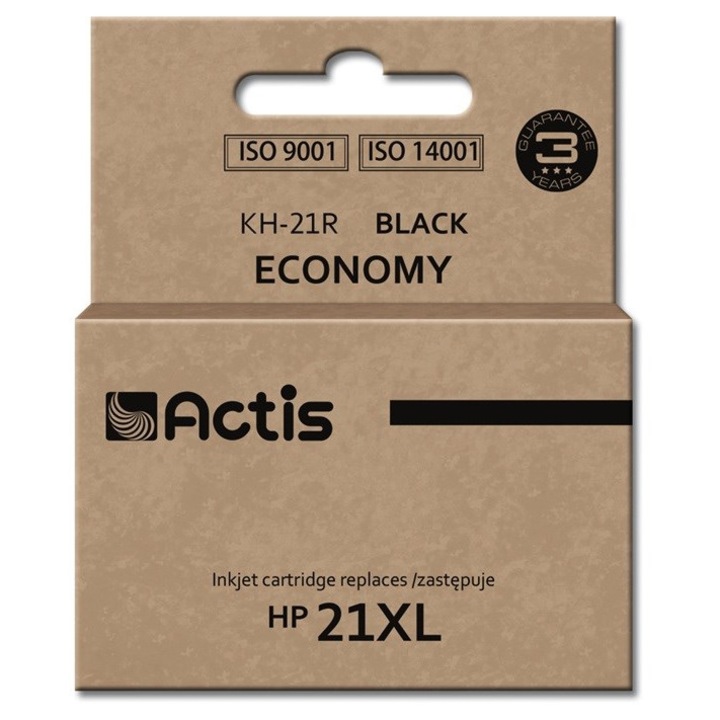 ACTIS KH-21R tintasugaras patron, 20 ml, fekete