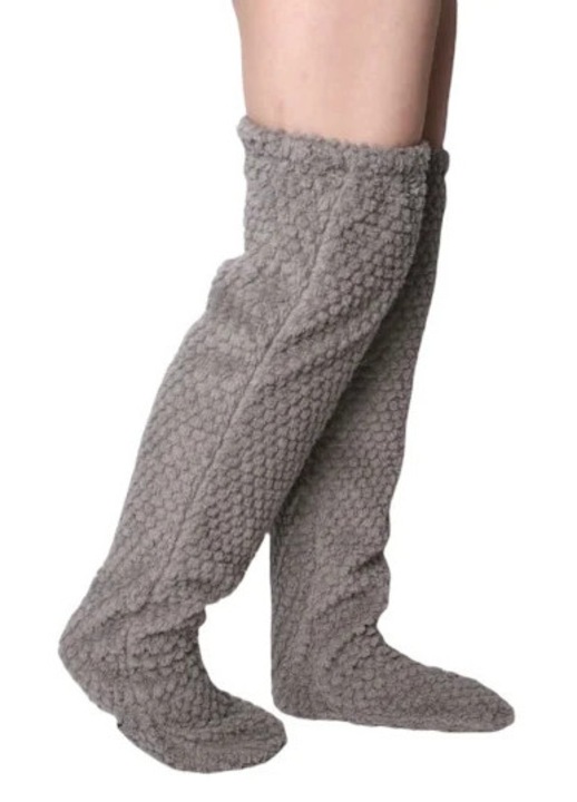 Дамски чорапи, Snuggle Paws, дълги, сиви Melbourne