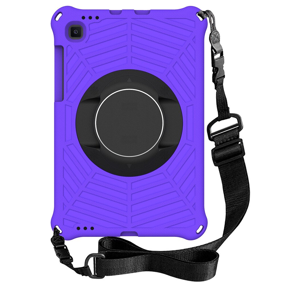 Husă tabletă BOMSTOM, Silicon, Suport reglabil, Violet, Compatibilă cu Samsung Galaxy Tab S6 Lite