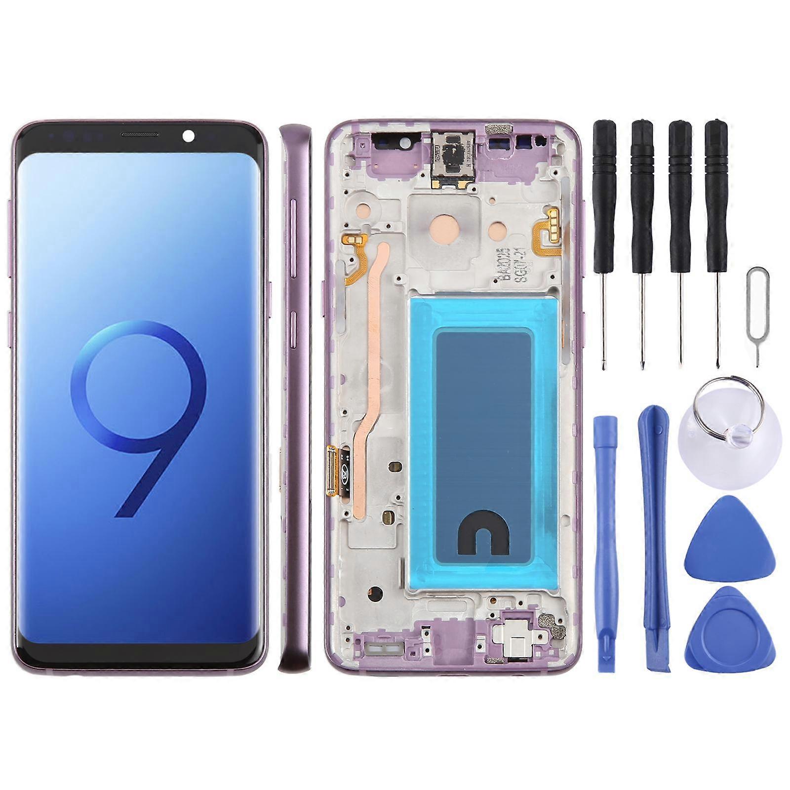 Display compatibil cu Samsung Galaxy S9, 5.7 inch, digitizer cu