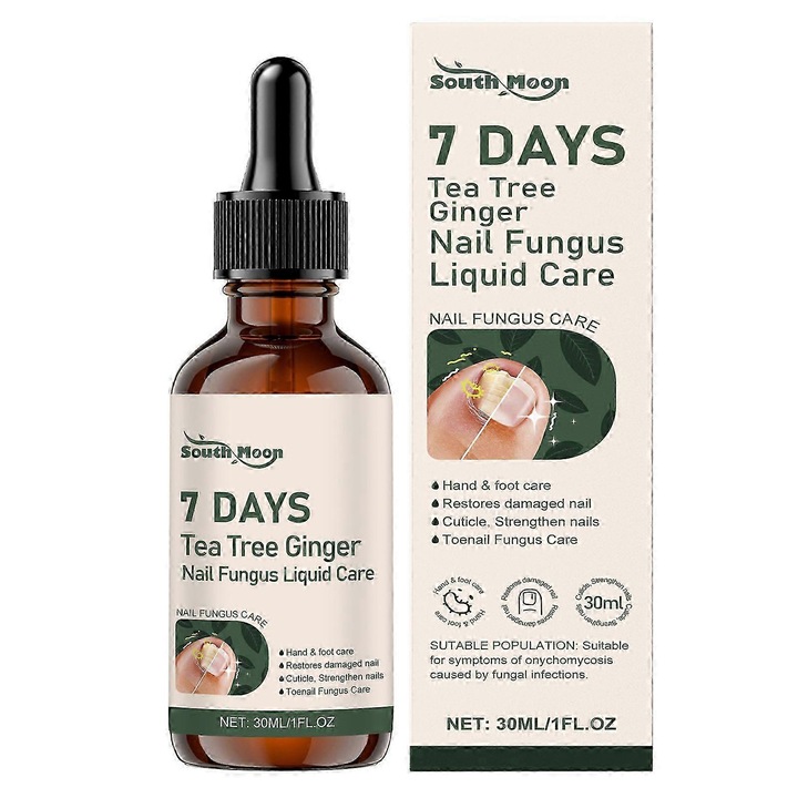 Körömkezelés teafaolajjal és gyömbérrel, 30ml