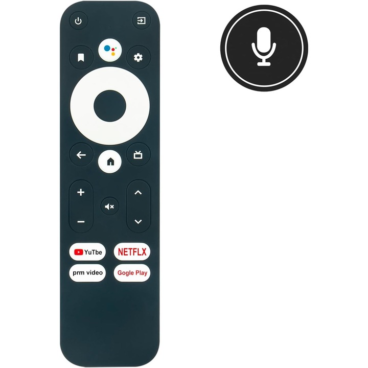 Telecomanda inlocuitoare cu control vocal KM2-PLUS pentru Android TV Box MECOOL KM2 KD3 KD5 KP1