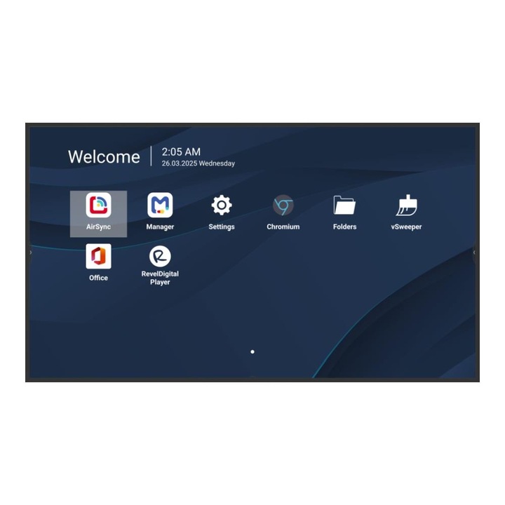 Monitor LCD ViewSonic CDE8631-1C 86" 4K, professzionális, kereskedelmi, 24/7