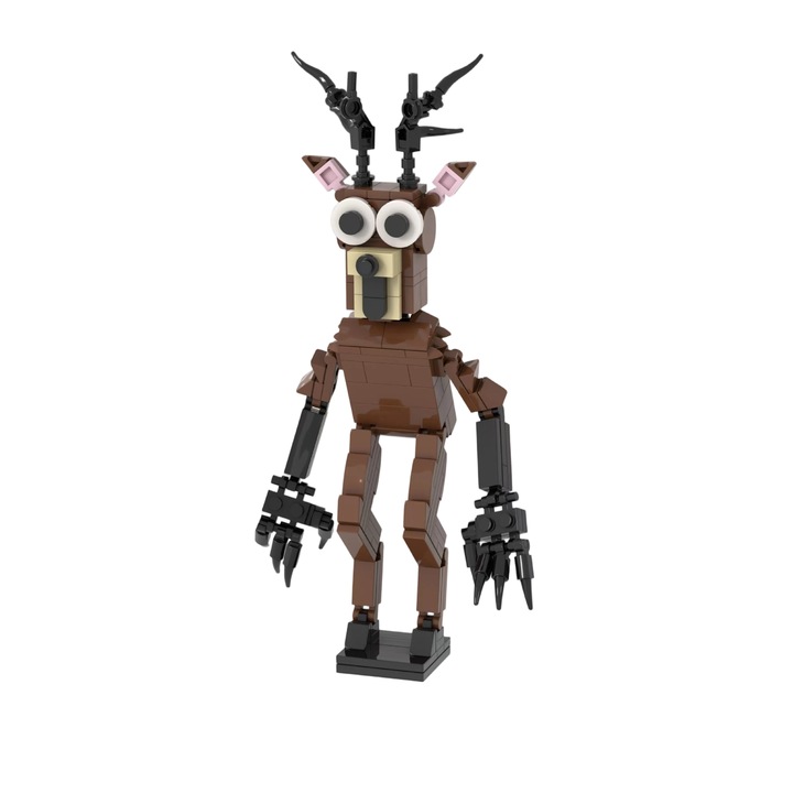 Комплект за конструиране 99 Нощи в гората, блокчета за сглобяване, живи цветове, 3D, A3