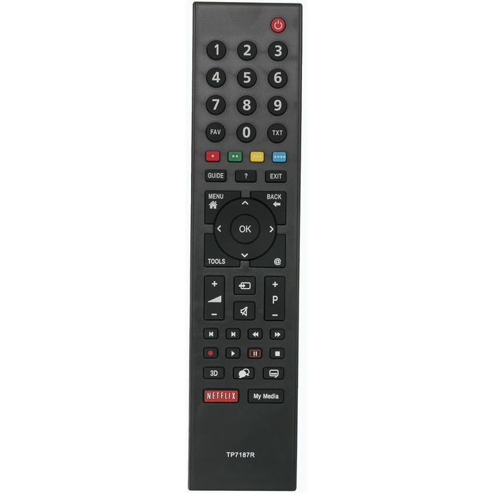 Telecomanda Inlocuitoare TP7187R pentru Televizoare Grundig
