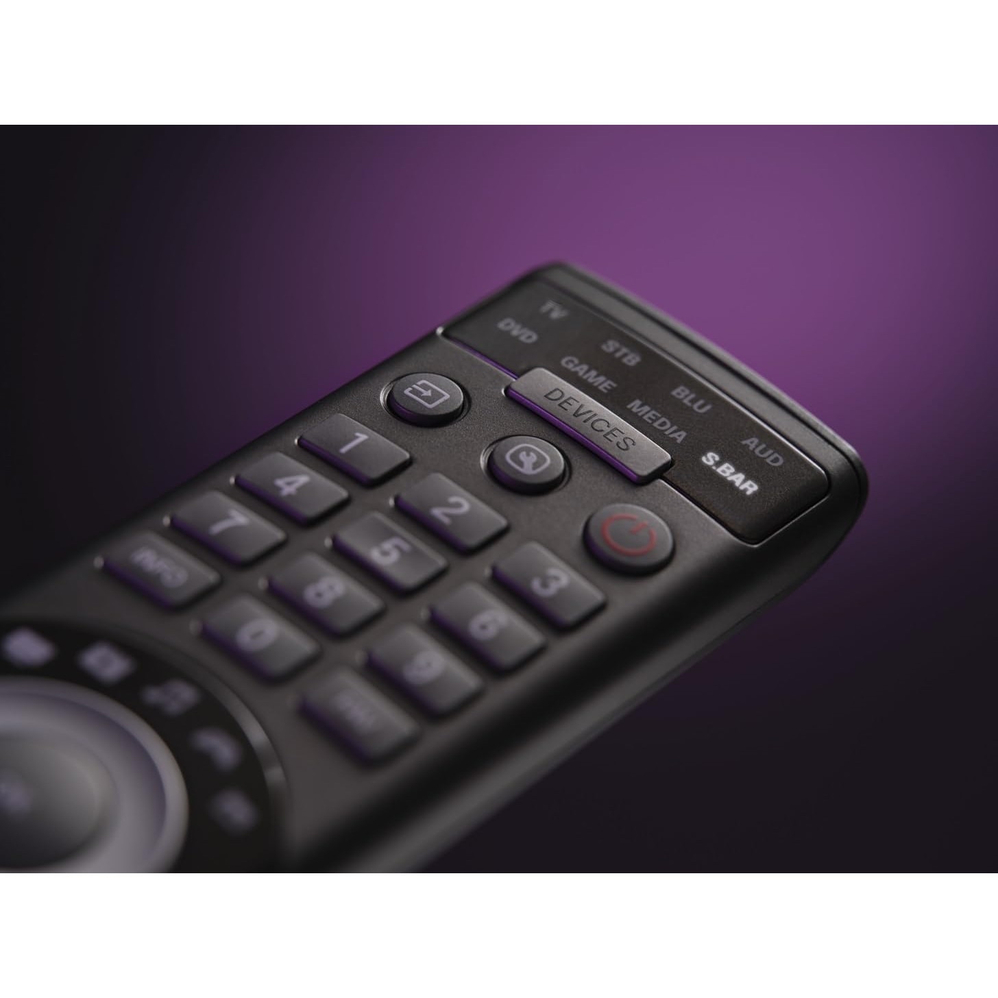 Télécommande Universelle One For All Smart Control Pro 8 – Contrôlez 8 Appareils, Compatible Netflix/Prime/Youtube