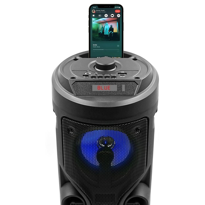 Boxa portabila SQUEAK SQ1004, Bluetooth 5.0, Radio FM, MicroSD, AUX, USB