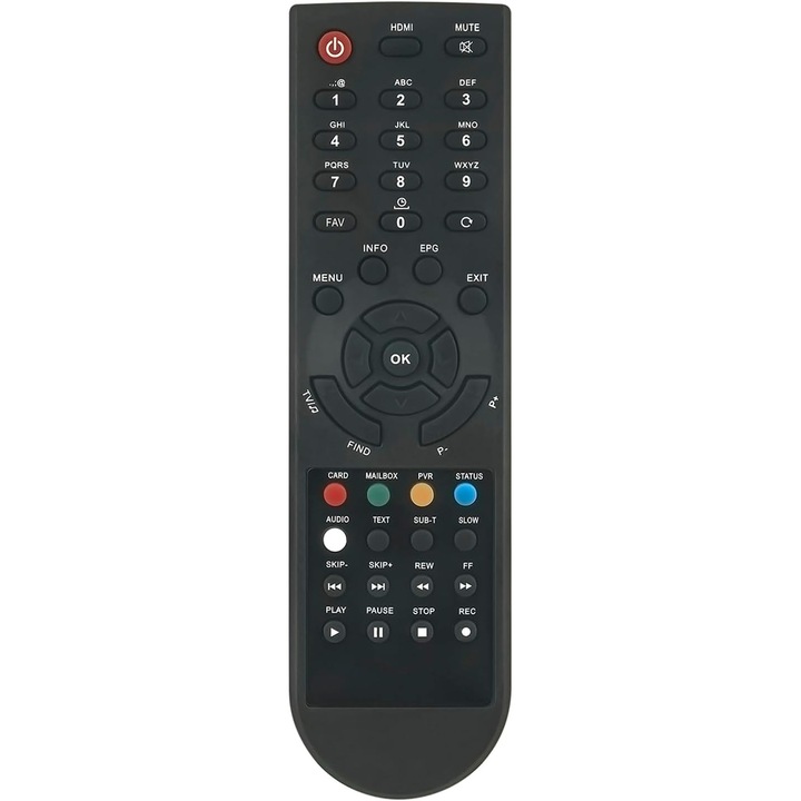 Telecomanda Inlocuitoare VINABTY E-RCU-014 pentru Opticum DVB X110 T80 T90
