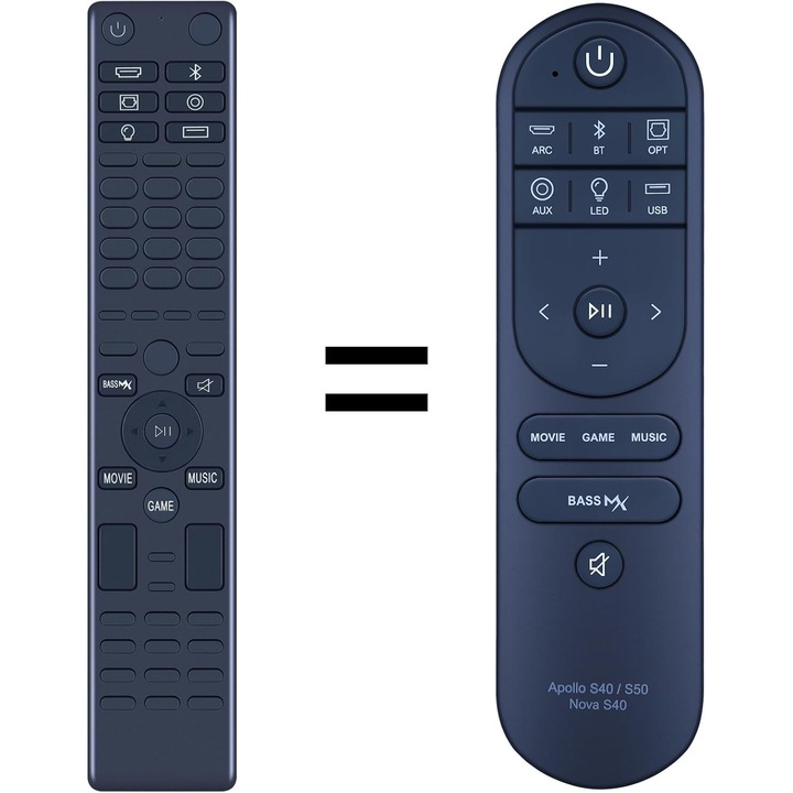Telecomanda Inlocuitoare pentru Soundbar ULTIMEA S40 S50 Nova