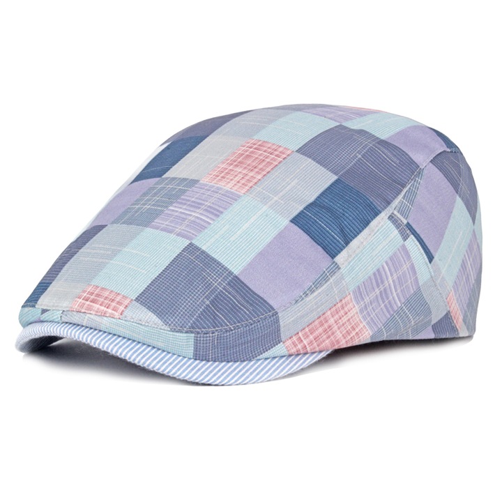 Férfi sapka, TRADERPLUS, állítható, pamut, kék