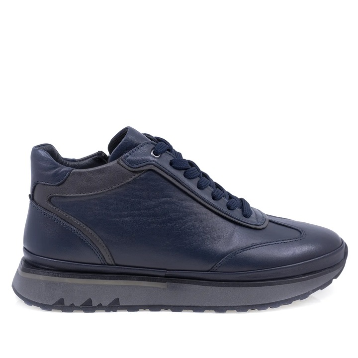 Ghete barbati casual, Goretti, B17-3066, Bleumarin