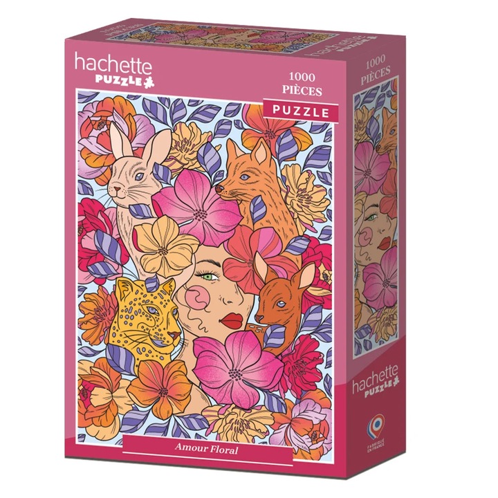 Пъзел 1000 части Hachette Amour Floral