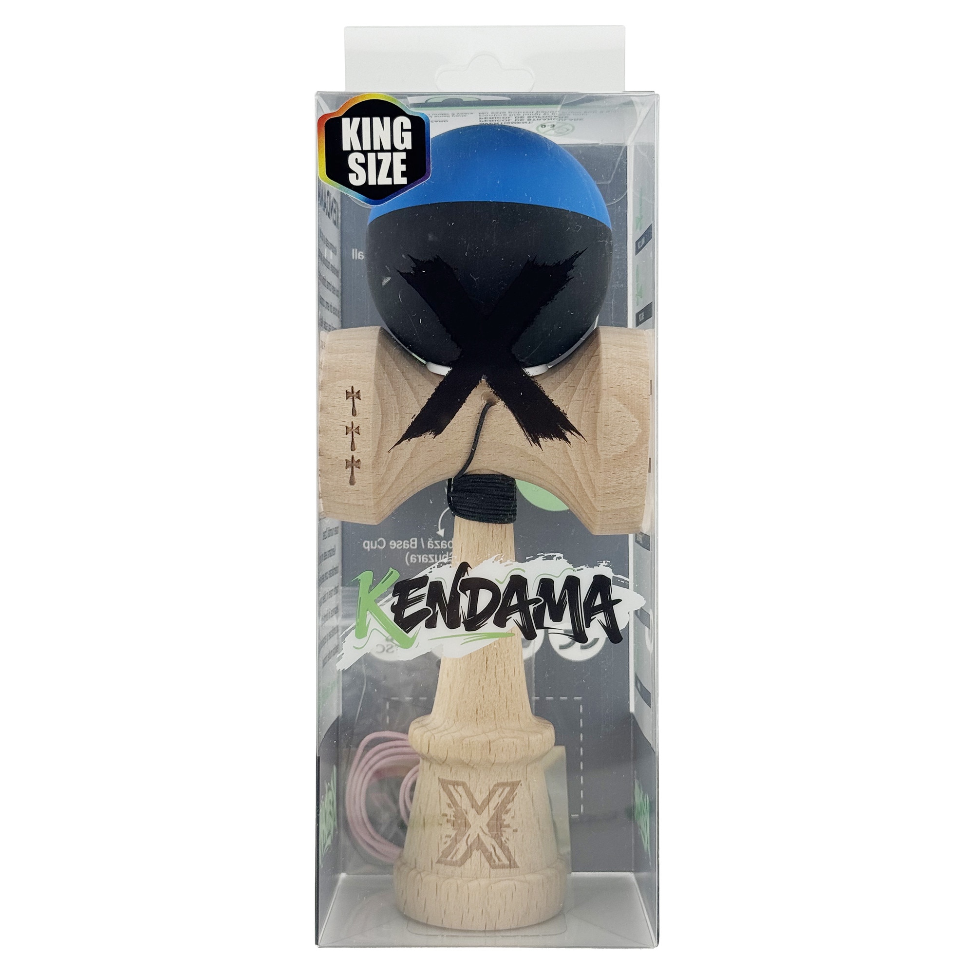 Kendama X Originala, Profesionala, Flippy, Rubber Grip, Cupe Mari