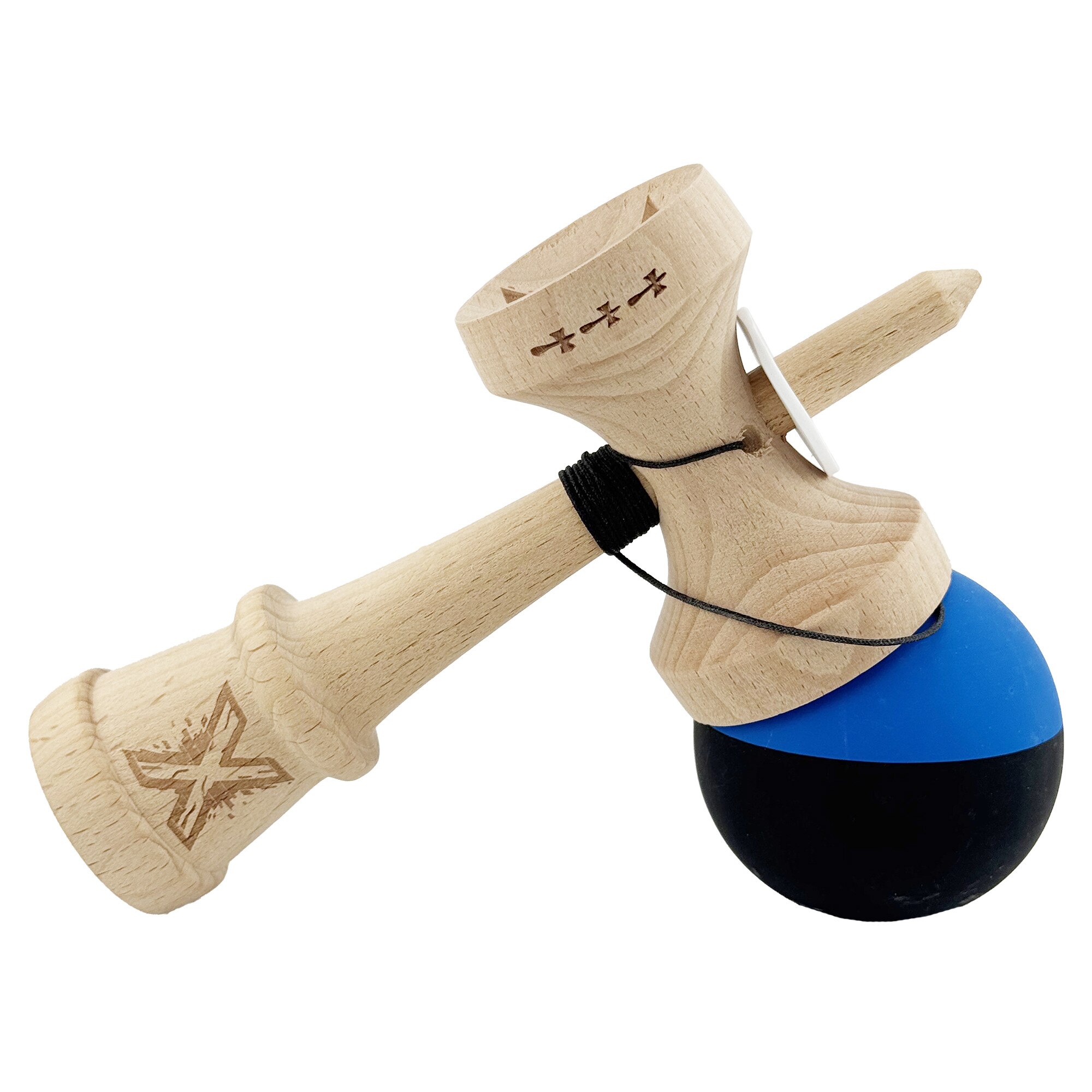 Kendama X Originala, Profesionala, Flippy, Rubber Grip, Cupe Mari