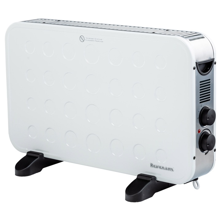 Convector electric Ravanson CH-9000WT, alb, 9000W