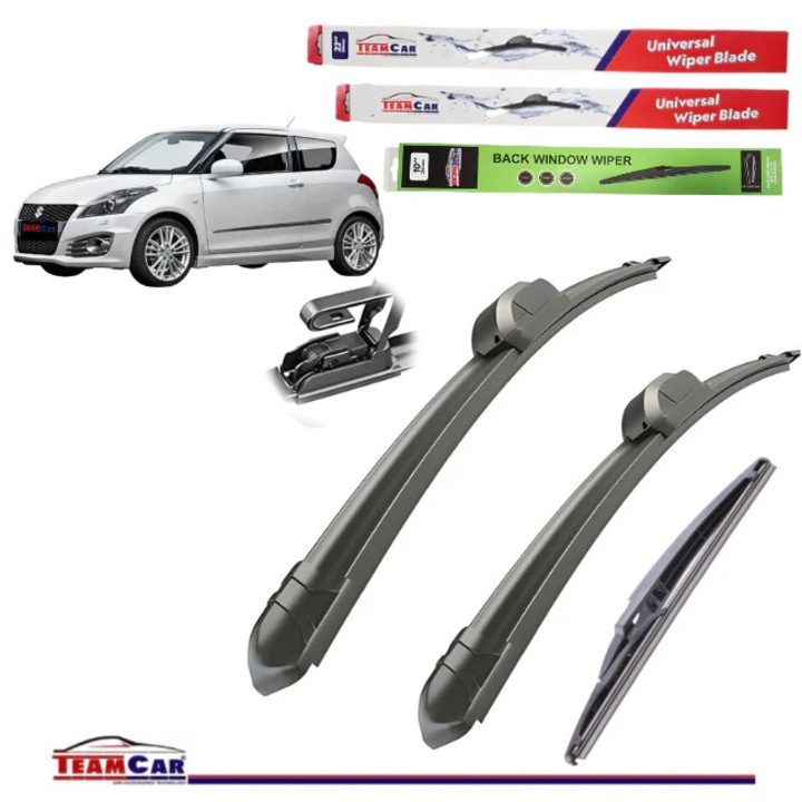 Stergatoare TeamCar® Suzuki Swift V (FZ/NZ, 2010–2017) – Teljes készlet lapos