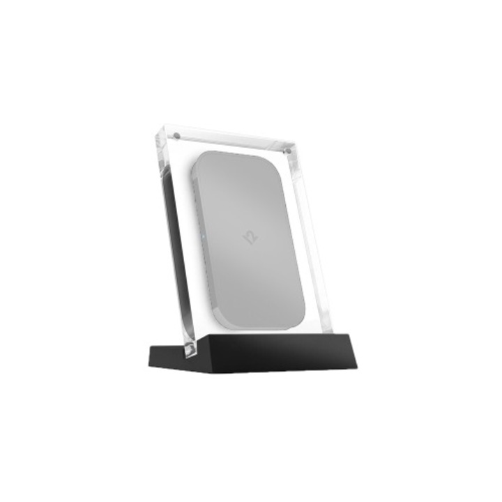 Incarcator wireless MACLAND PowerPic Mod 10W, suport pentru fotografie 15x10cm, negru