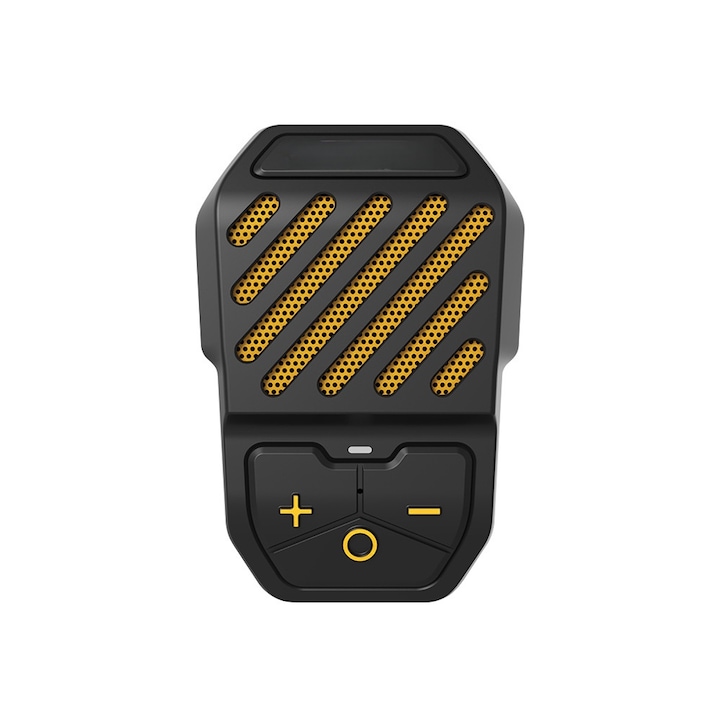 Boxa portabilă UWOT, Bluetooth, sunet HD, impermeabilă, galbenă