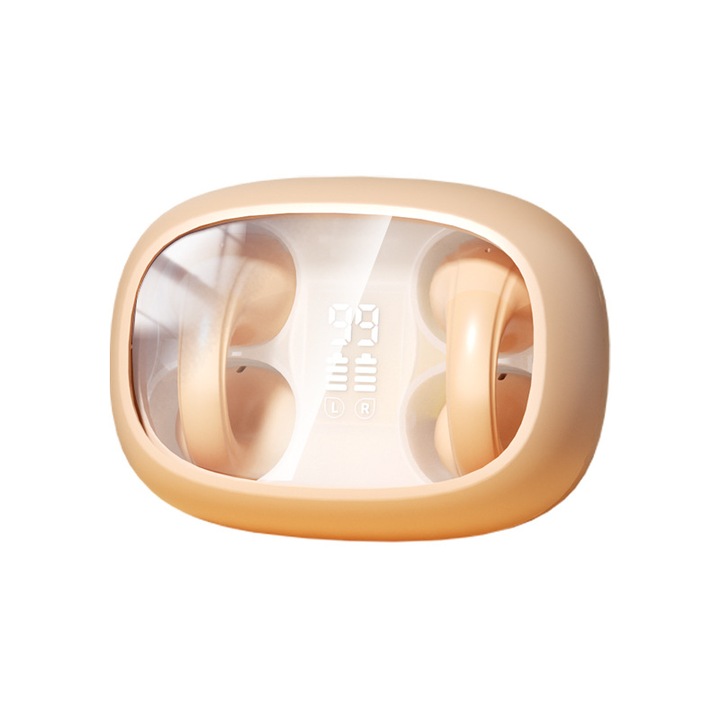 Casti Wireless H16 Clip-on Sport, Piele, Calitate Sonora Inalta, Autonomie Mare