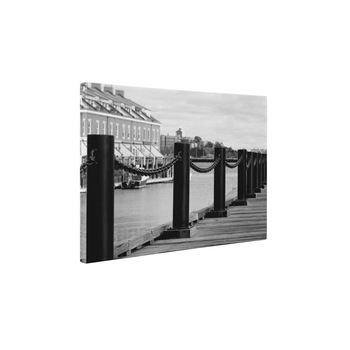 Plimbare pe dig - Tablou Canvas - 35x45 cm Plimbare pe dig - Tablou Canvas - 35x45 cm