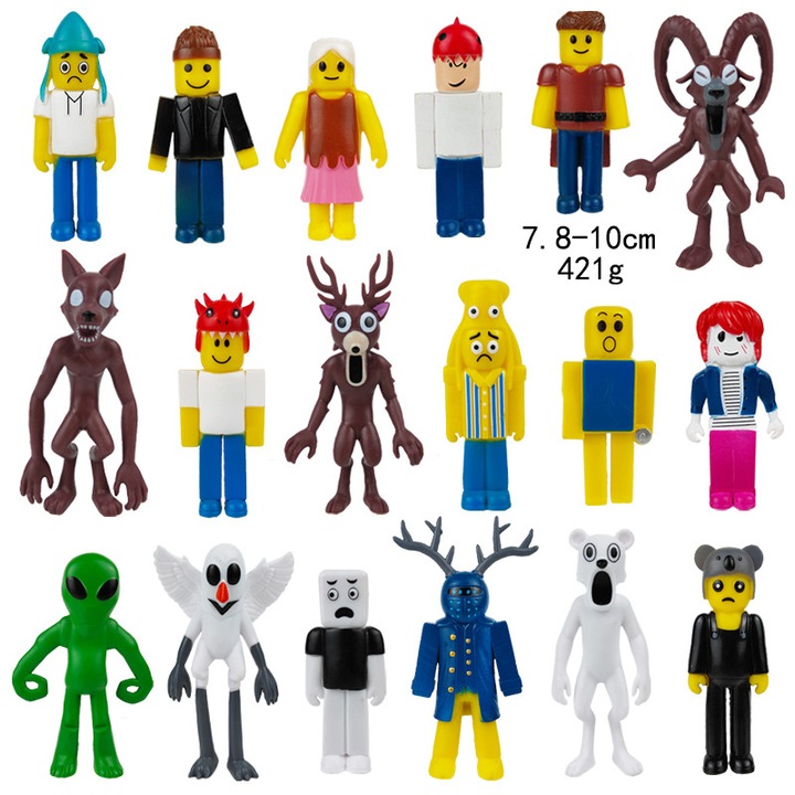 Figurine 99 Nights in the Forest, set de ornamente, 5 personaje, multicolor, 10x15cm