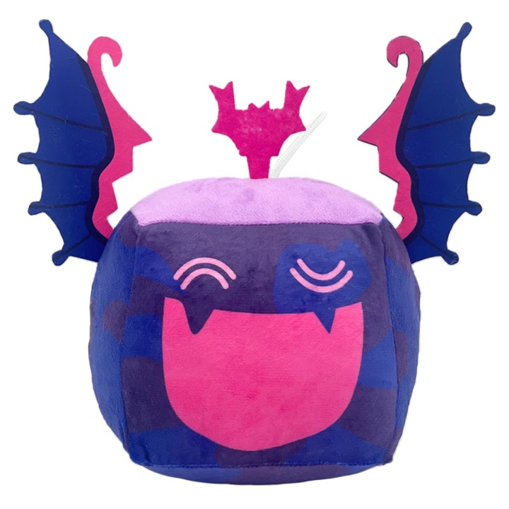 Jucarie de plus Bloxfruits, perna de joc video, gura mare, 13cm