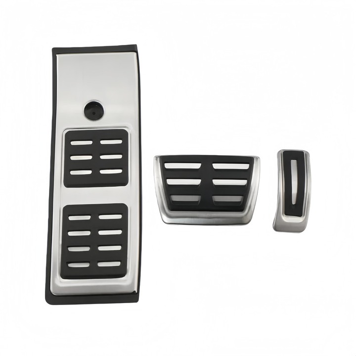 Комплект 3 орнамента INOX спортни педали автоматик, За Audi A4, A5, S4 B9, Q5