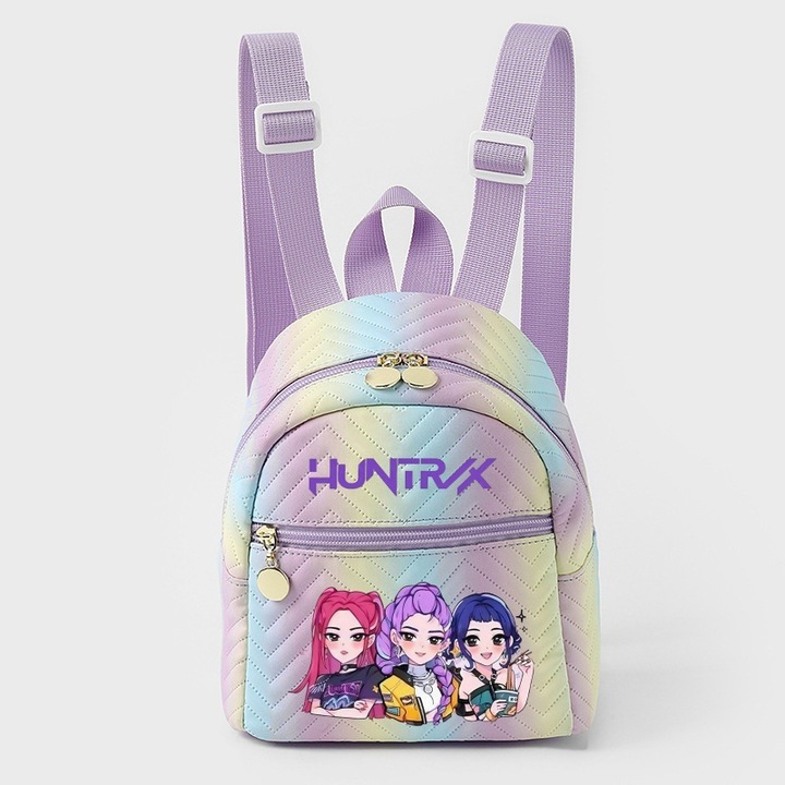 Ghiozdan pentru fete Demon Hunter, culori candy, model B-05