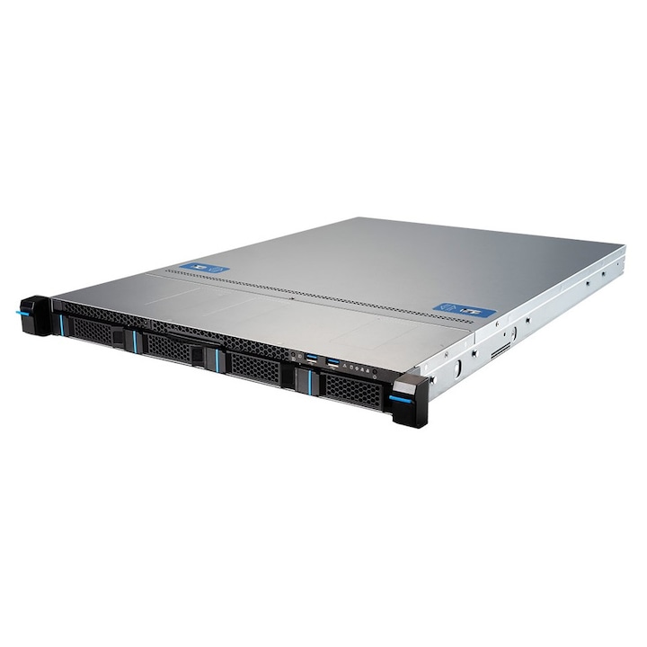 Дънна платка, MSI, Rack 1U AMD S1102-02 Epyc 4004/4005 Ryzen 7000/9000, 4x 3,5"/2,5", 2xM.2, 2x10Gbe, IPMI, 1+1 450W