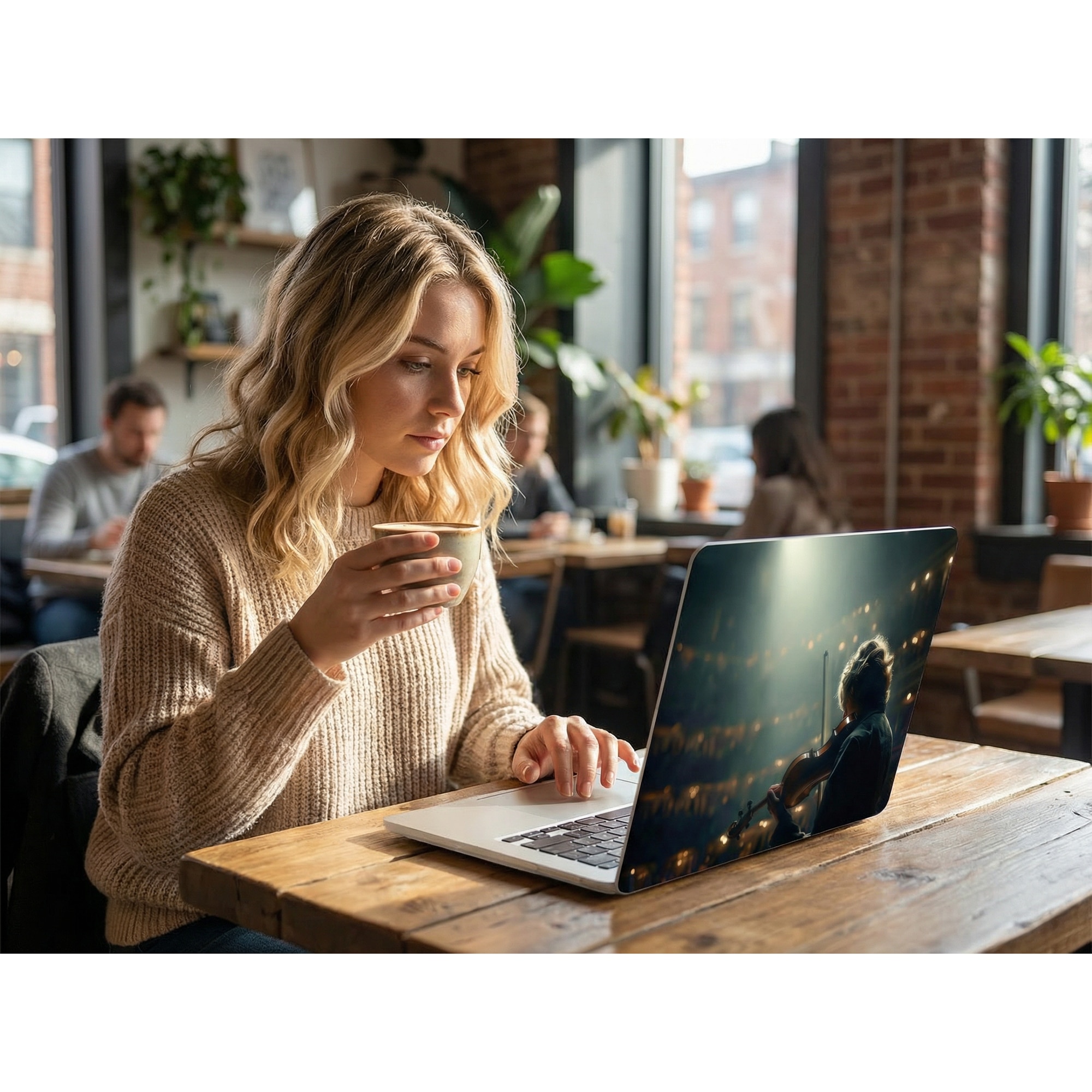 Husa Protectie Artinplace pentru MacBook Air 15 inch, multicolor