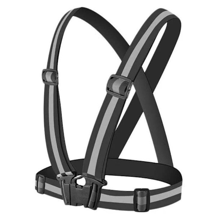 Set 4 marsupii reflectorizante, negru, pentru adulti, copii